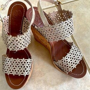 Tory Burch wedge sandals